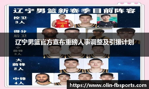 辽宁男篮官方宣布重磅人事调整及引援计划